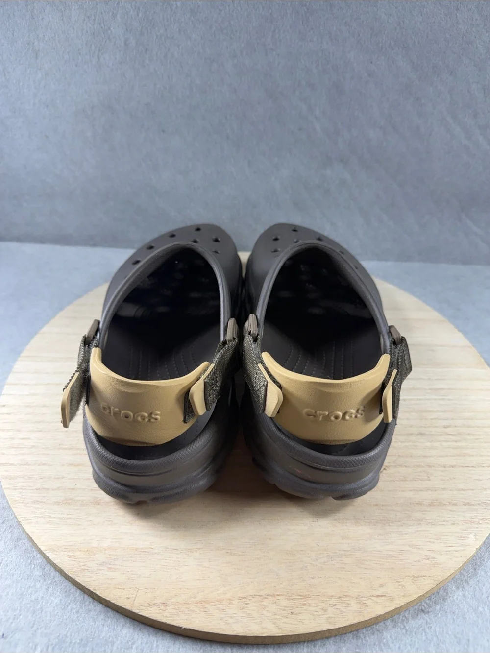 Crocs Classic All Terrain Clog Espresso Brown Mens Size 8 Womens 10